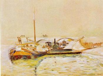 Armand Guillaumin : Barge